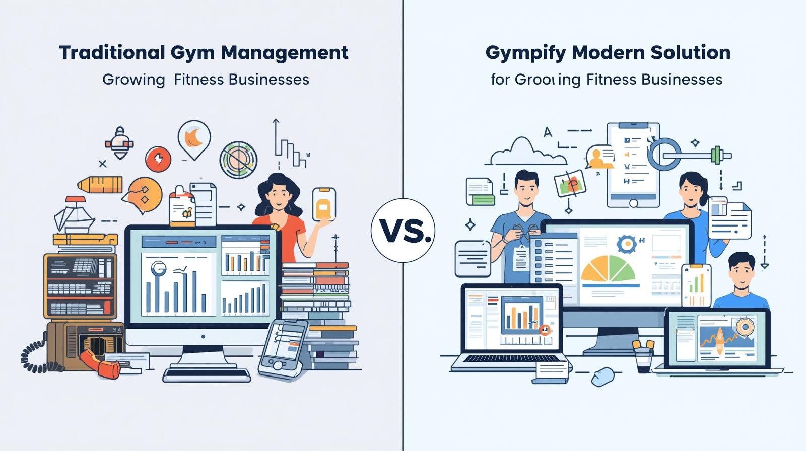 Gympify vs Traditional Gym Management Software